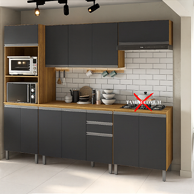 Cozinha Vollare 05 Peças 2.60m - Fiorello