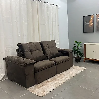 Retrátil e Reclinável Arsenal 2.30m D28 Veludo