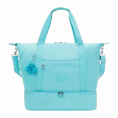 Bolsa Kipling Art M Weekender - Deepest Aqua