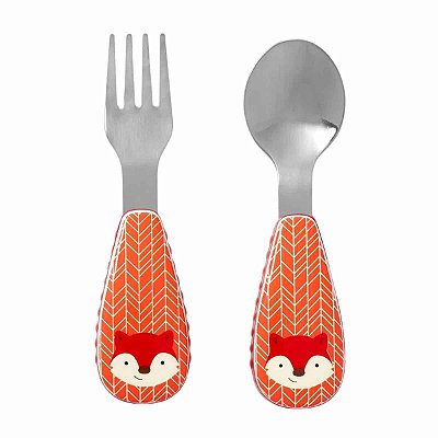 Kit Talheres Zoo Raposa - Skip Hop