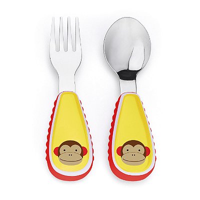 Kit Talheres Zoo Macaco - Skip Hop