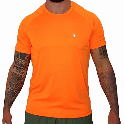 Camiseta Esportiva AM Básica - 75040 Orange - Lupo