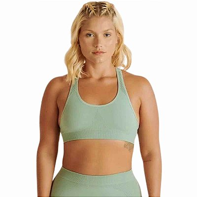 Top Esportivo Seamless Dry Suporte Alto, Antiviral e Sem Costura - Lupo