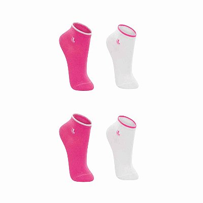 Kit 4 Pares Meia Lupo Infantil Kids Algodão Conforto e Qualidade
