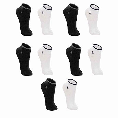 Kit 10 Meias Lupo Infantil Algodão Macio - Conforto para Crianças