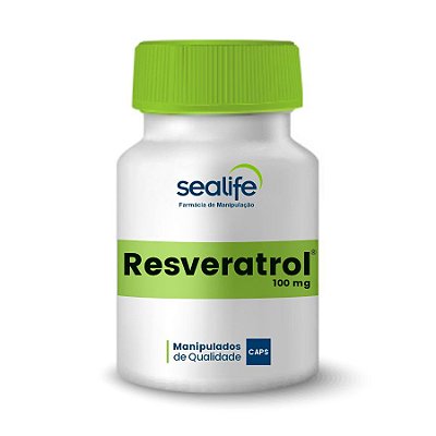 Resveratrol 100mg - Antioxidante Natural