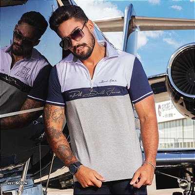 Camisa polo masculina pit bull