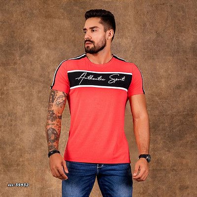 Camisa gola O esportiva