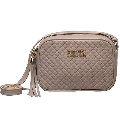 Bolsa Quadrada Feminina Matelasse Pequim