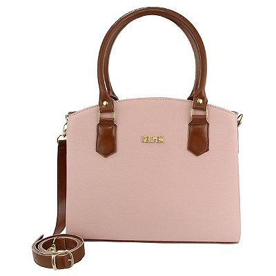Bolsa Feminina De Ombro Ou Transversal Rosa Selten