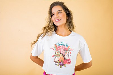 t-shirt paris - tropical