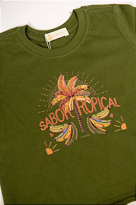 t-shirt filha - sabor tropical