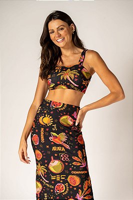 cropped lapa - summer tropical