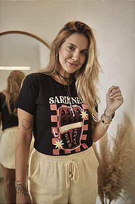 T-shirt Orquidea- Sardinha