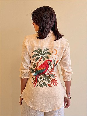 Chemise Mafeh - Arara Tropical