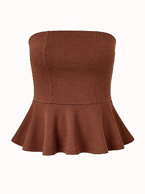 Blusa Peplum Jade