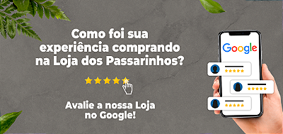 avalie a loja no google