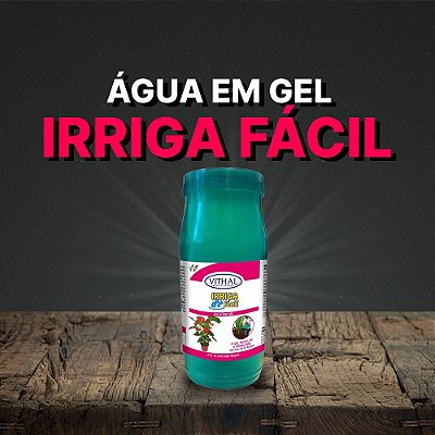 AGUA EM GEL VITHAL IRRIGA FACIL 300ML