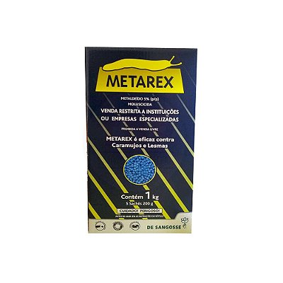 LESMICIDA METAREX - C/5X200GR - 1KG