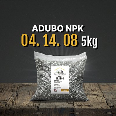 Adubo Granulado 04.14.08 - 5 Kg