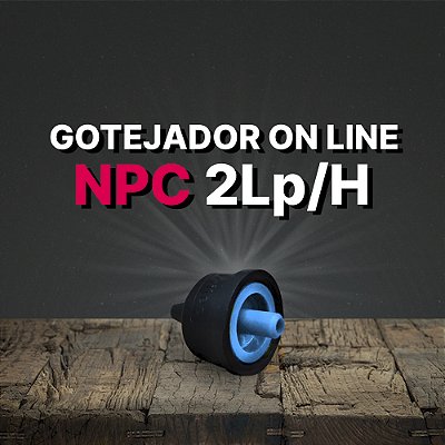 GOTEJADOR ON LINE NPC 2 L/H - AZUL