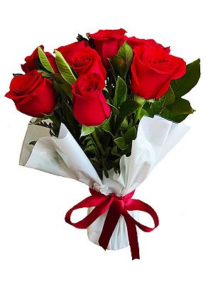 Delicado Vaso de Rosas Importadas