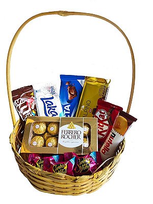 Cesta Mania de Chocolates