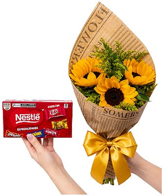 Encanto de Girassóis e Nestlé