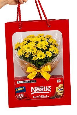 Kit Mini Margarida com Chocolates