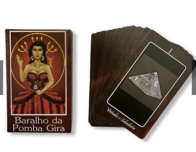 Tarot Rosa Caveira Baralho 36 Cartas + grátis Banho Cigano Nf em