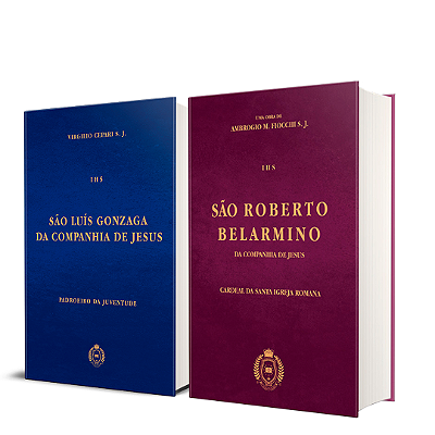 Combo editora São Roberto Belarmino -  Biografia São Roberto Belarmino + São Luís Gonzaga