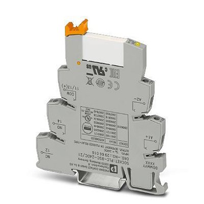 PLC-RSC 24DC/21 RELÉ INTERFACE CONEXÃO PARAFUSO MONTAGEM SOBRE TRILHO DIN 2966171 PHOENIX CONTACT