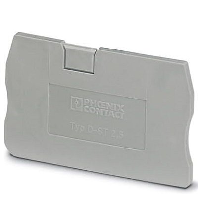 D-ST 2,5 TAMPA TERMINAL PARA BORNE CONECTOR DE PASSAGEM 3030417 PHOENIX CONTACT