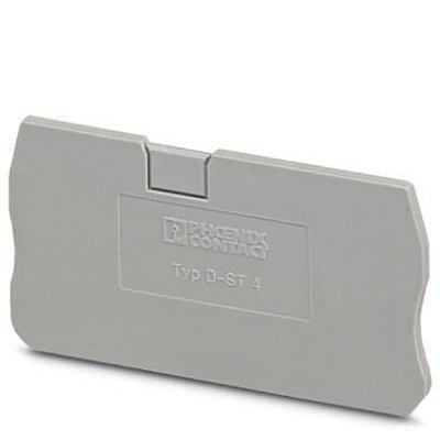 D-ST 4 TAMPA TERMINAL PARA BORNE CONECTOR DE PASSAGEM 3030420 PHOENIX CONTACT