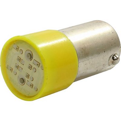 L1-7-Y LÂMPADA LED AMARELO BA9S-24VCC/VCA I10437 METALTEX