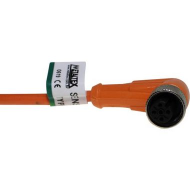 K12-A-2M CABO COM CONECTOR M12 90º 4 PINOS 2 M I17280 METALTEX