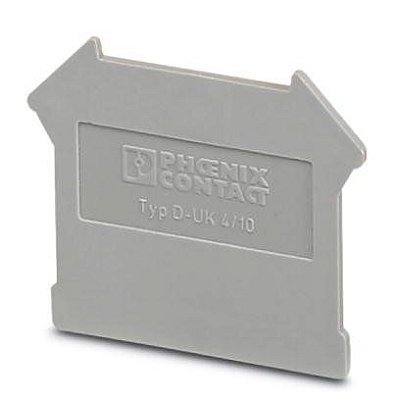 D-UK4/10 TAMPA TERMINAL PARA BORNE CONECTOR DE PASSAGEM 3003020 PHOENIX CONTACT