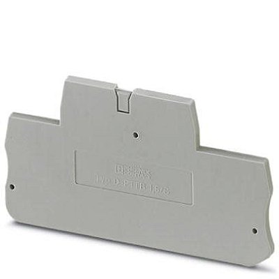 D-PTTB 4-TG TAMPA TERMINAL PARA BORNE CONECTOR DE PASSAGEM 3211918 PHOENIX CONTACT