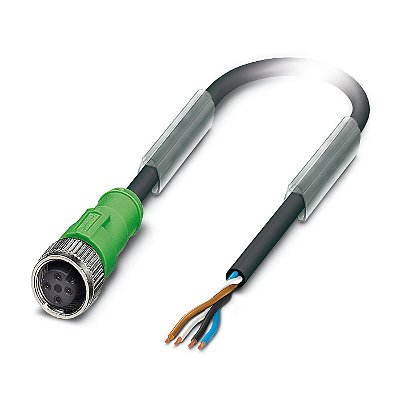 SAC-4P- 2,0-PUR/M12FS CABO SENSOR/ATUADOR 4 PÓLOS 1533576 PHOENIX CONTACT