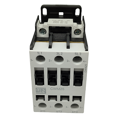 CWM25-00-30D23 CONTATOR 25A 220V 50/60Hz 3NA 10045484 WEG