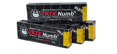 4 x TKTX Numb Preta 99.9%