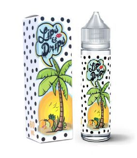  E-JUICE TROPICAL KISSES BY LIPS & DRIPS 60 ML 