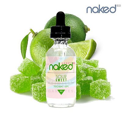 LIQUIDO  Naked 100 Candy - Sour Sweet  - 60ML - 6MG NICOTINA