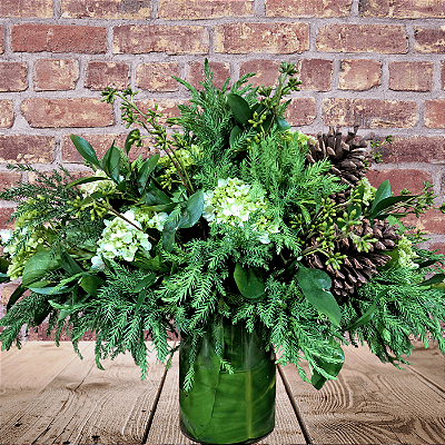 Arranjo Natalino Pinha e Hortênsia