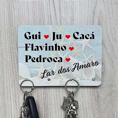 Porta-Faca ou Porta-Chaves Magnético - Carla Amaro Personalizados