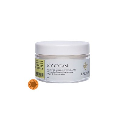 Laszlo Creme Neutro My Cream para Pele Oleosa e Normal Sem Perfume 200g