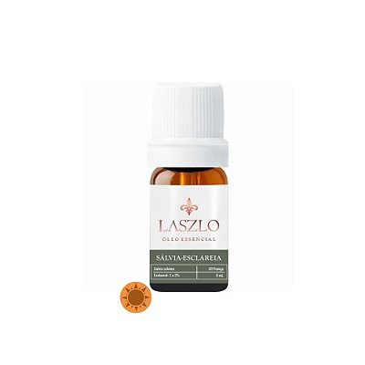 Laszlo Óleo Essencial de Sálvia Esclareia GT França 5ml