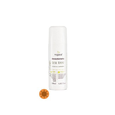 Vegana Desodorante Natural Tea Tree (Melaleuca) 120ml