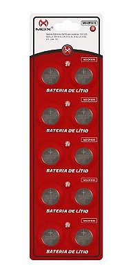 Bateria MO-CR1616 Cartela c/10