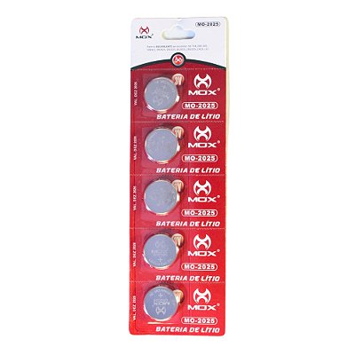 Bateria MO-2025 (Cartela C/ 5 PCS)